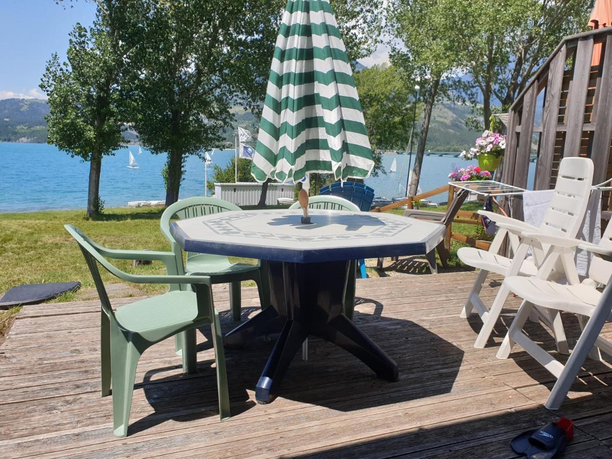 Rez De Plage-Canoe+Paddle-70M² Savines Exteriör bild